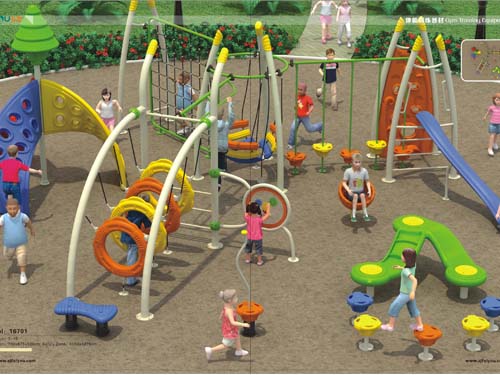 FY804定制儿童爬网游乐设施